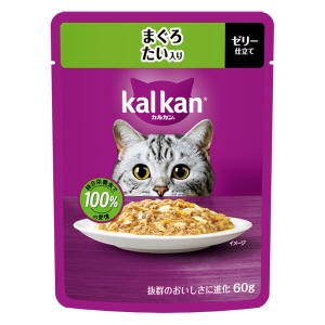 カルカン パウチ まぐろ たい入り 60g