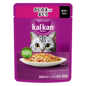 カルカン パウチ かにかま入りまぐろ 60g