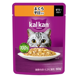 カルカン パウチ まぐろ 平目入り 60g