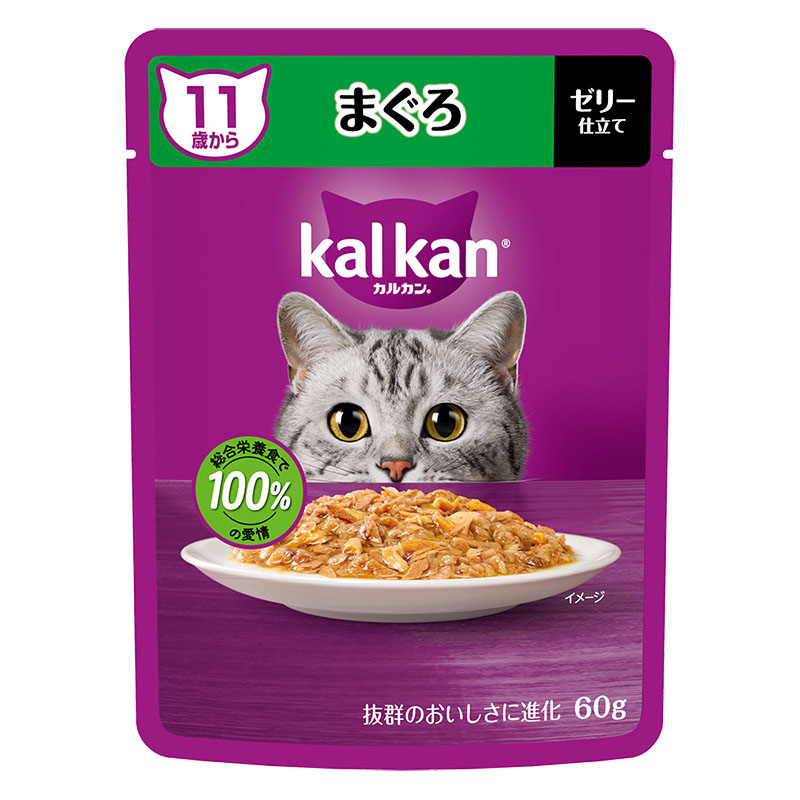 カルカン パウチ 11歳から まぐろ 60g
