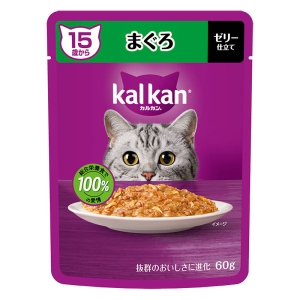 カルカン パウチ 15歳から まぐろ 60g