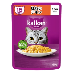 カルカン パウチ 15歳から 味わいチキン 60g