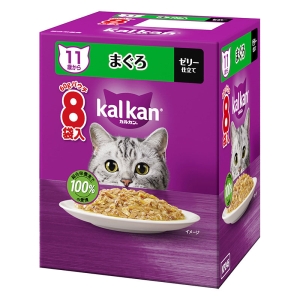 カルカン パウチ 11歳から まぐろ 60g ８袋パック