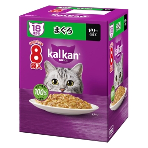 カルカン パウチ 18歳から まぐろ 60g ８袋パック
