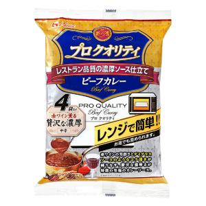 プロクオリティ 贅沢な濃厚 中辛 4袋入 540g