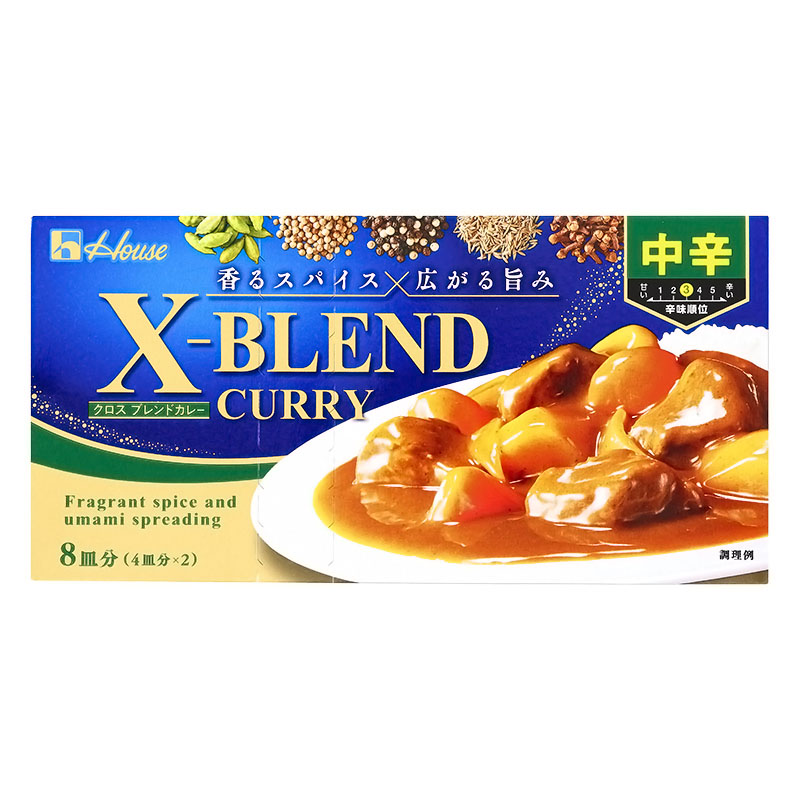クロスブレンドカレー 中辛 140g
