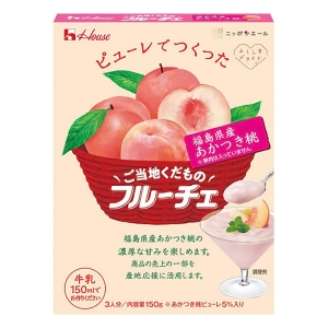 ご当地くだものフルーチェ 福島県産あかつき桃 150g