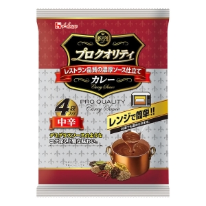 プロクオリティ カレー 中辛 4袋入り(680g)