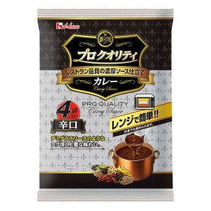 プロクオリティ カレー 辛口 4袋入り(680g)