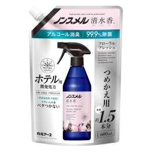ノンスメル清水香 詰替 600ml フローラルフレッシュ