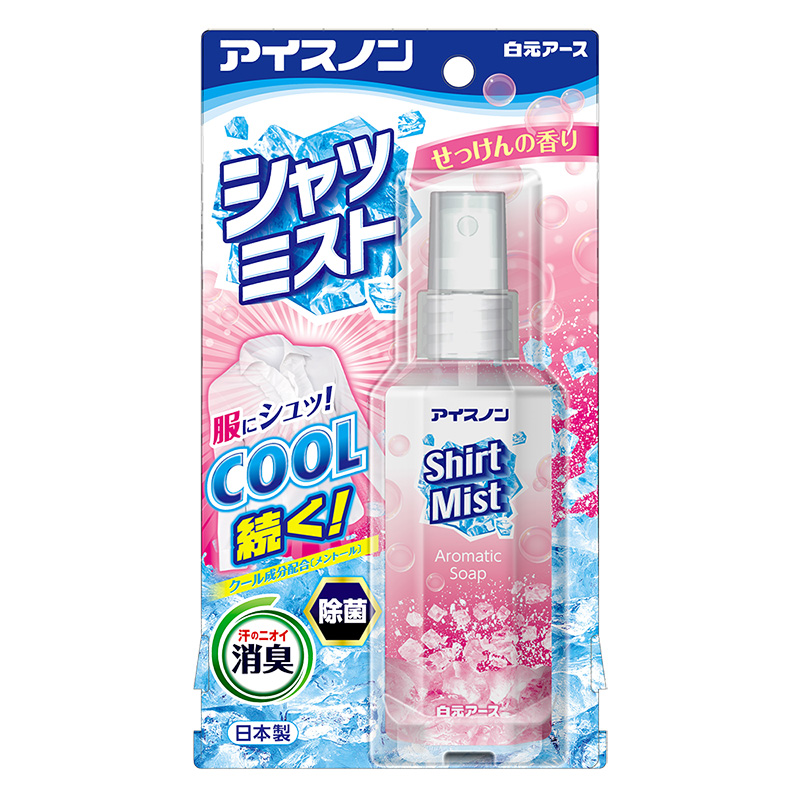 アイスノン シャツミスト 100ml せっけん