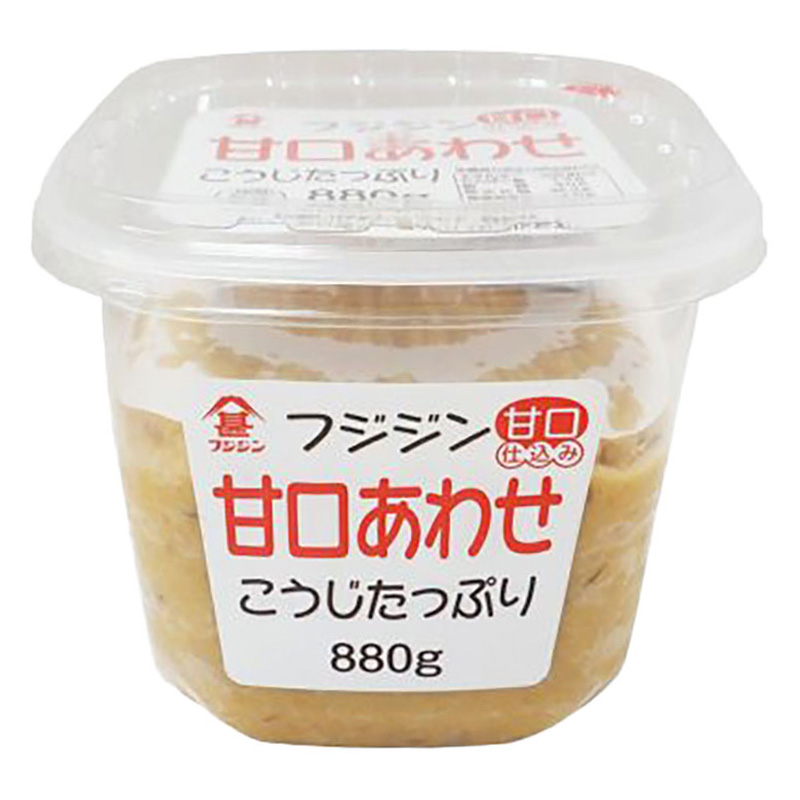 富士甚醤油 無添加甘口合わせ 880g