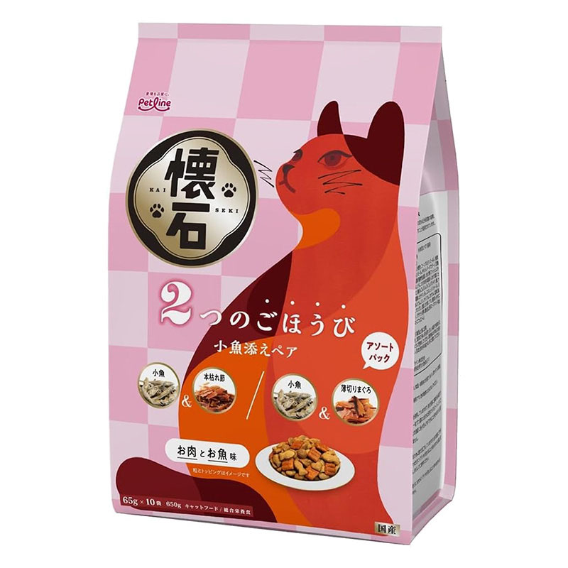 懐石 2つのごほうび 小魚添えペア 650g