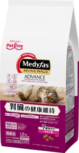 メディファス アドバンス腎臓の健康 腎臓の健康維持 7歳頃から チキン味 1.5kg