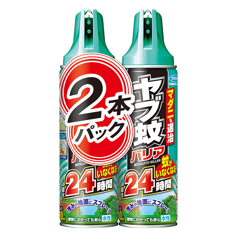 ヤブ蚊バリア 2本パック 480ml×2本