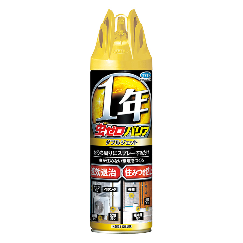 虫ゼロバリア ダブルジェット 450ml