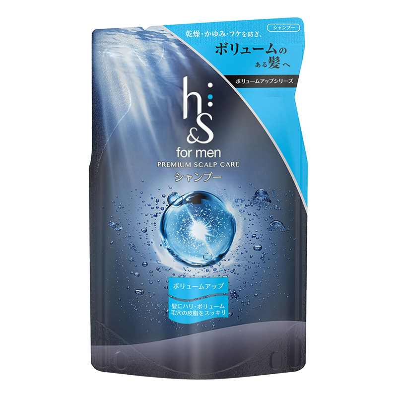 h&s for men シャンプーボリュームアップ 詰替用 300ml