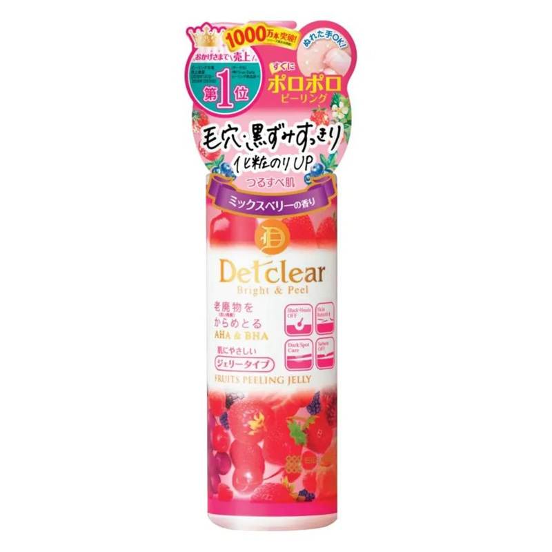 DETクリア ブライト&ピールピーリングジェリー 180ml