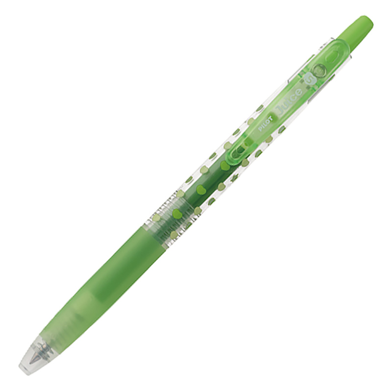 ジュース ゲルインキボールペン 0.5mm ピュレグミコラボ 4色セット(クラシックイエロー・グレープ・アップルグリーン・ベビーピンク)