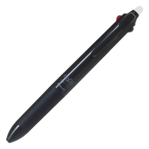 フリクションボールスイッチ フリクション(黒・赤・青)0.38mm+油性(黒)0.5mm ブラック LB31FBS-1-B