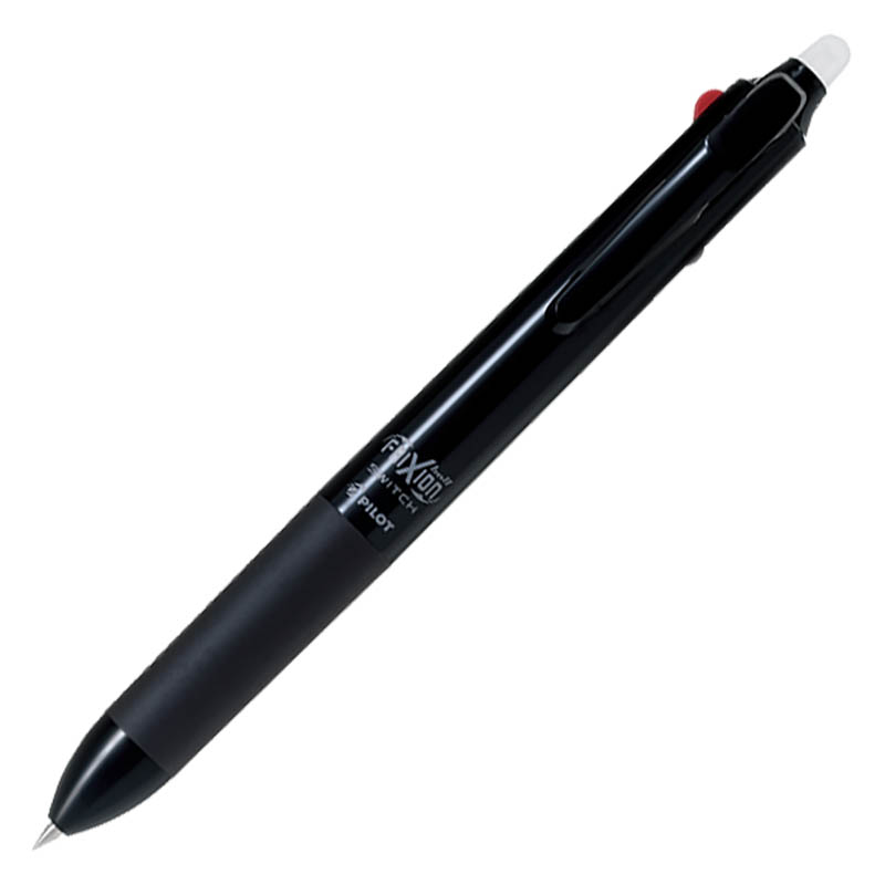 フリクションボールスイッチ フリクション(黒・赤・青)0.38mm+油性(黒)0.5mm ブラック LB31FBS-1-B