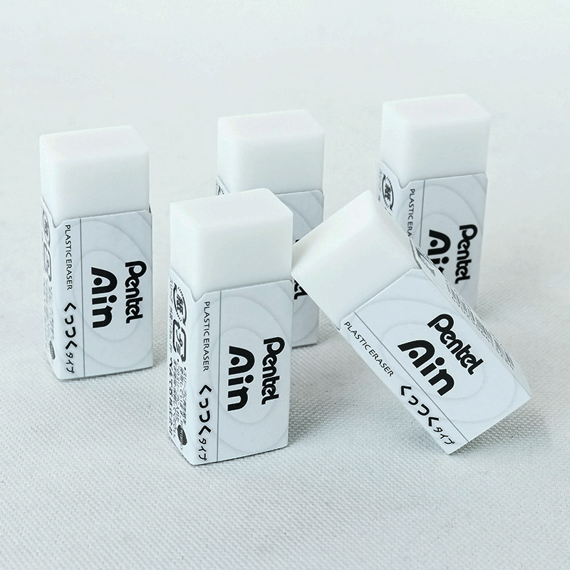 Pentel Ain 消しゴム パック くっつくタイプ 5P
