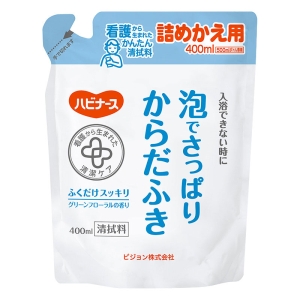 泡でさっぱりからだふき 詰替用 400ml