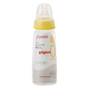 スリムタイプ哺乳びん プラスチック製 240ml