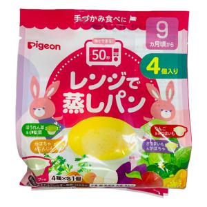 レンジで蒸しパン 4個
