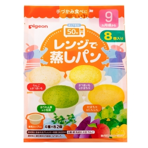 レンジで蒸しパン 8個