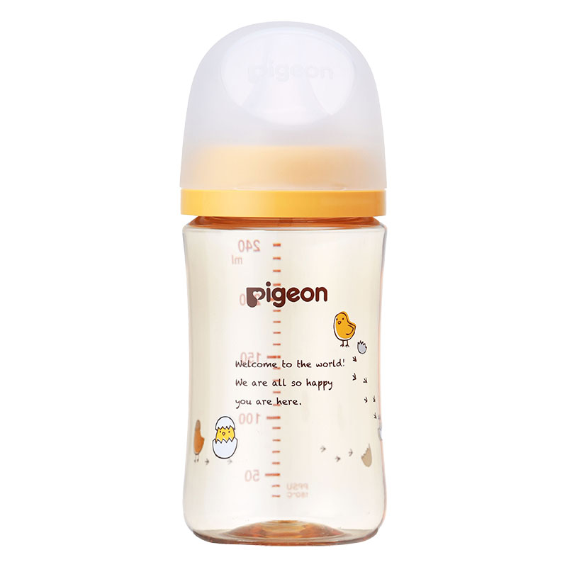 母乳実感 哺乳びん(プラスチック製)Bird 240ml