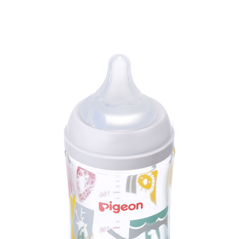 母乳実感 耐熱ガラス Zoo 240ml