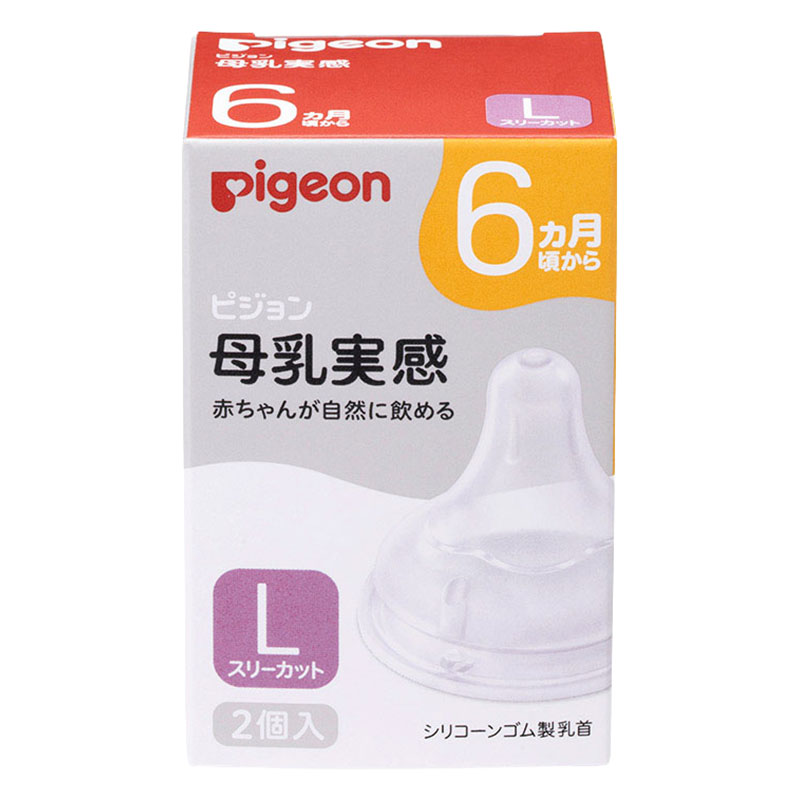 母乳実感 乳首 6ヵ月｜L 2個
