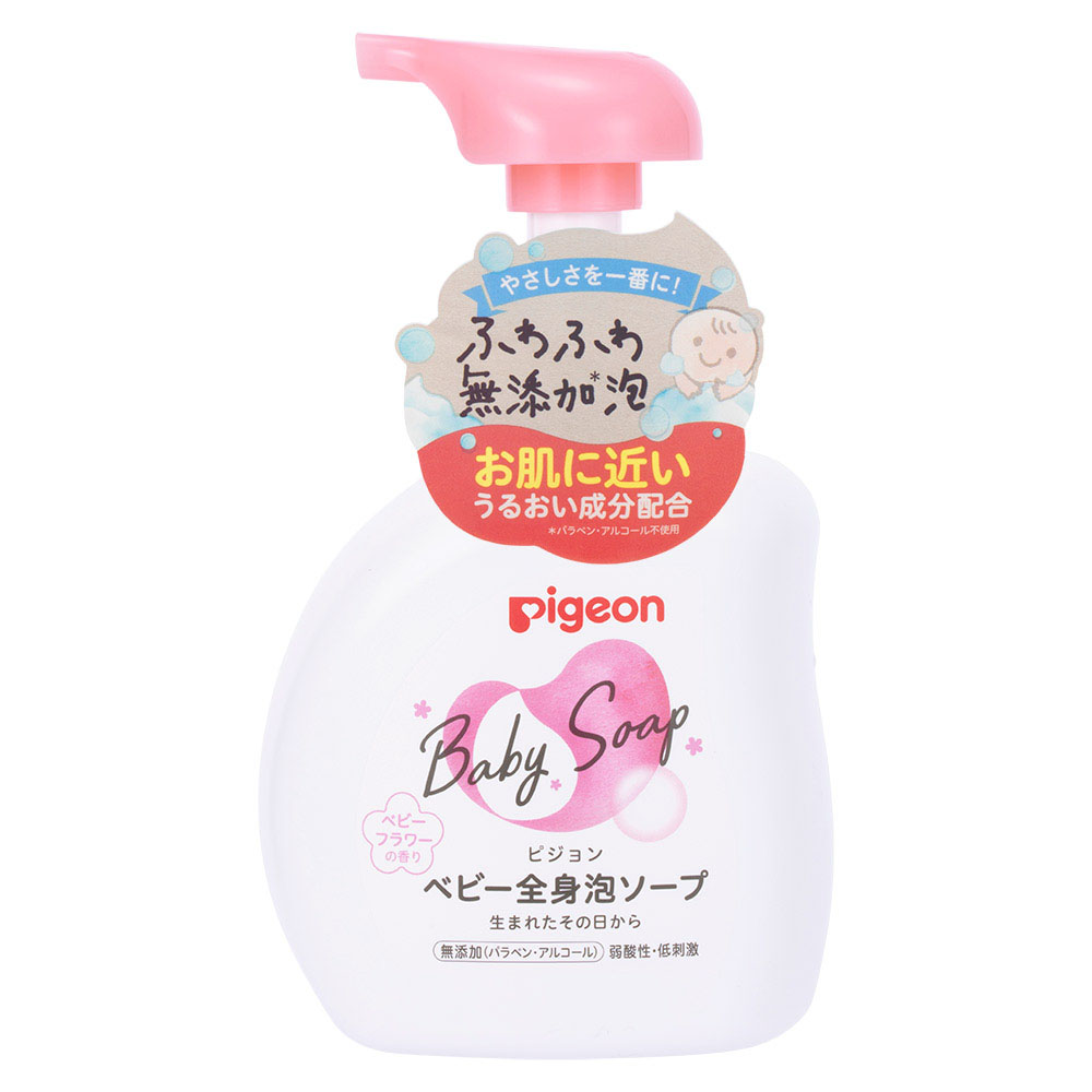 ベビー全身泡ソープ ベビーフラワーの香り 本体 500ml