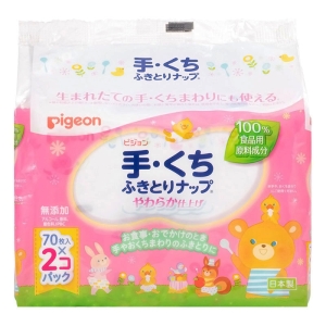 手・くちふきとりナップ 詰替 70枚×2P