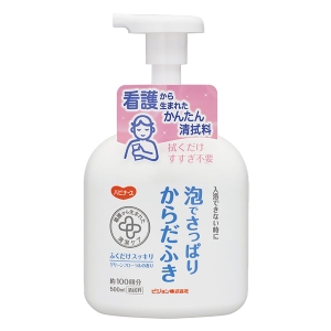 泡でさっぱりからだふき 500ml グリーンフローラル