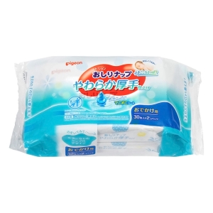 おしりナップ やわらか厚手仕上げ 純水99% おでかけ用 30枚×2