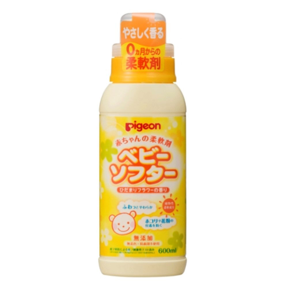 赤ちゃんの柔軟剤 ベビーソフター ひだまりフラワーの香り 本体 600ml