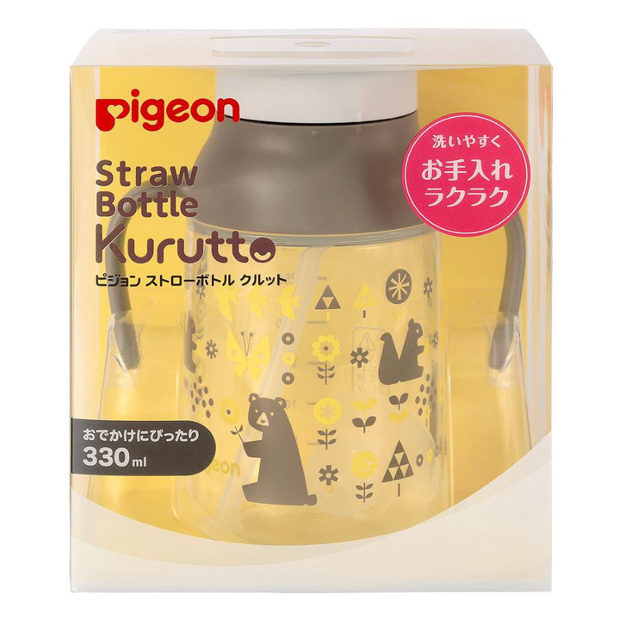 ストローボトル クルット どうぶつ 1個
