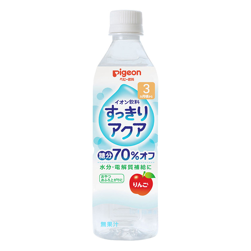 ペットボトル飲料 すっきりアクア りんご 500ml
