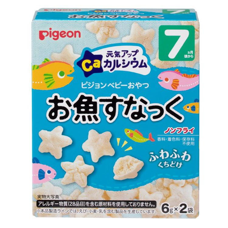 元気アップCa お魚すなっく 6g×2袋 6g