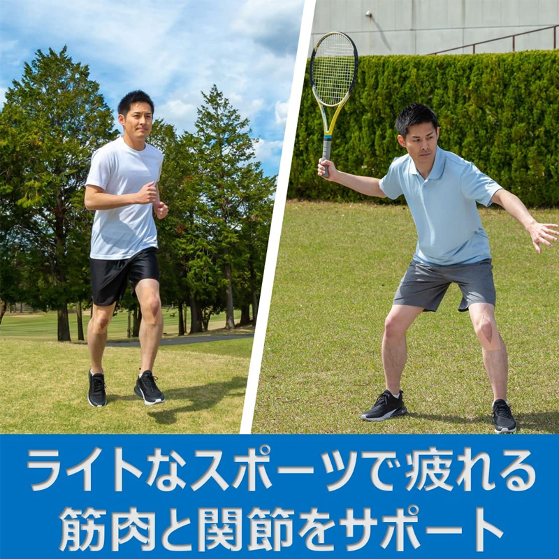 筋肉・関節サポート用テープ プロ・フィッツ キネシオロジーテープ 快適通気手切れ 足・ひざ・ふくらはぎ用 50mm