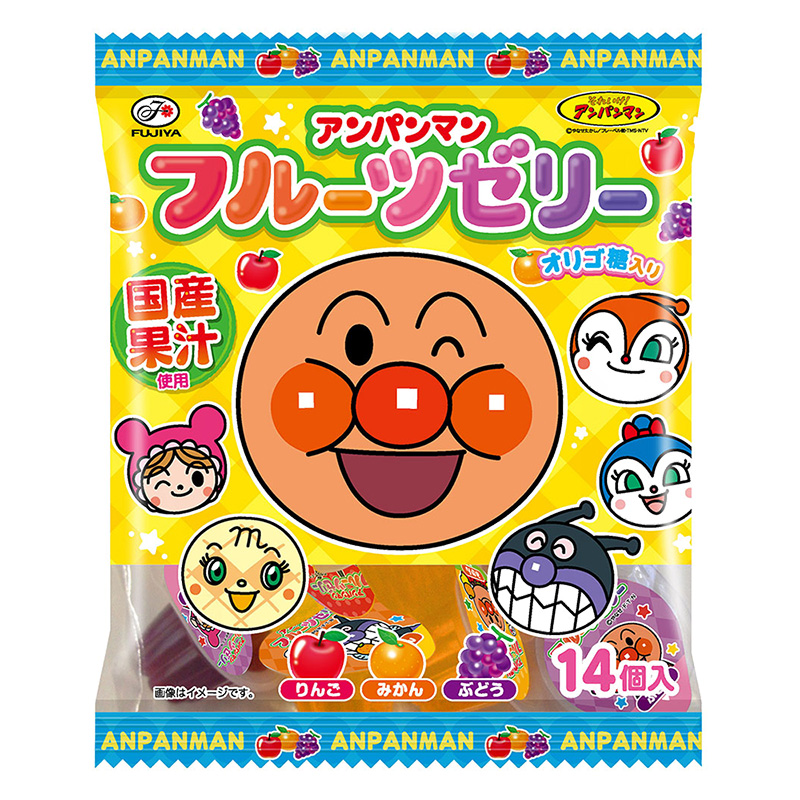 アンパンマンフルーツゼリー 14個入