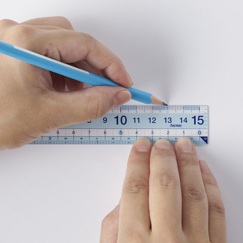 先生おすすめ直定規15cm