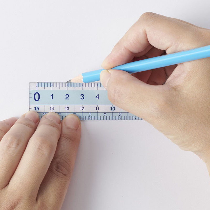 先生おすすめ直定規15cm