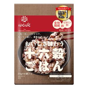 おいしさ味わう十六穀ごはん 180g(30g×6袋入)