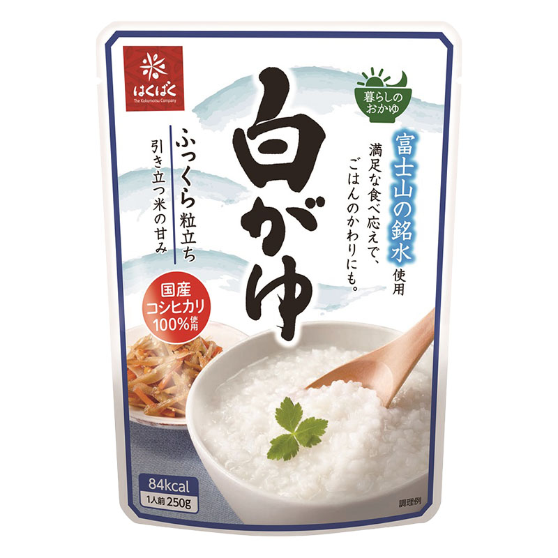 はくばく 白がゆ 1食(250g)