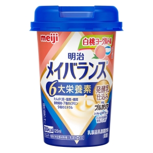 メイバランス Miniカップ 白桃ヨーグルト味 125ml