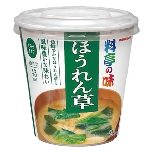 カップ料亭の味 ほうれん草