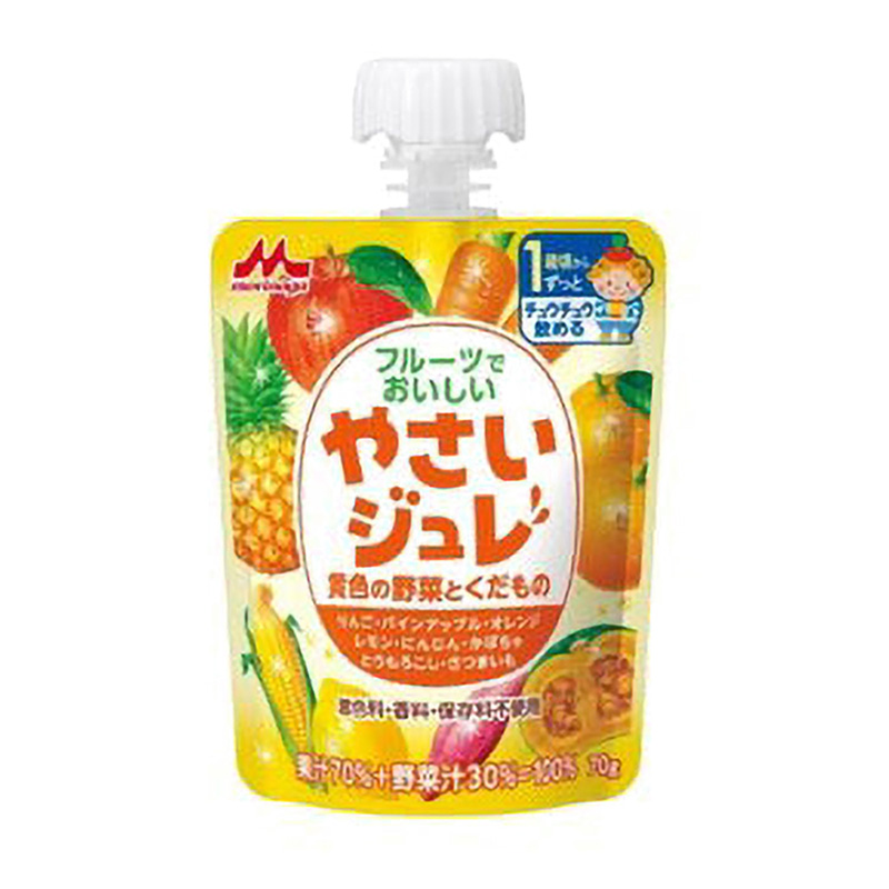 フルーツでおいしいやさいジュレ 黄色の野菜とくだもの70g